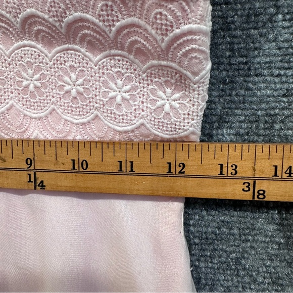 Vintage 70s Coco California maxi dress XS petal pink soft girl romantic angelic - Picture 10 of 11